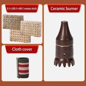 Scalp Moxibustion Therapy Massager with Moxa Stick