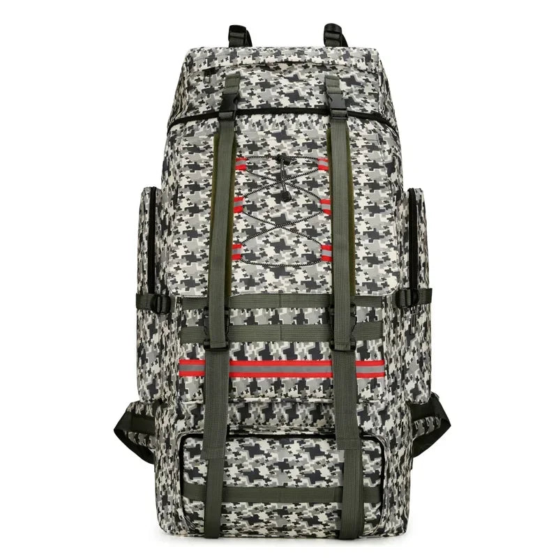 130L Hiking Backpack - Large Waterproof Outdoor Rucksack
