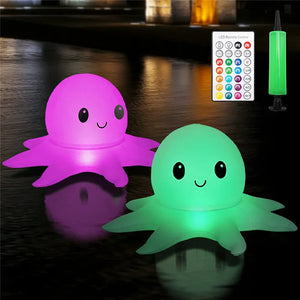 Solar Floating Pool Lights, IP68 Waterproof with 16 Colors
