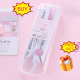 Mini Dual Voltage Hair Straightener & Curler