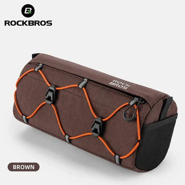 Waterproof Bike Handlebar Bag with Shoulder Strap