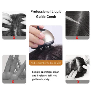 Stainless Steel Scalp Massager Comb with Liquid Dispenser