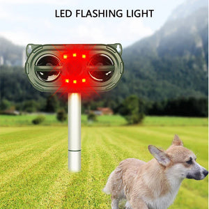 Solar Ultrasonic Waterproof Animal Repeller for Outdoors