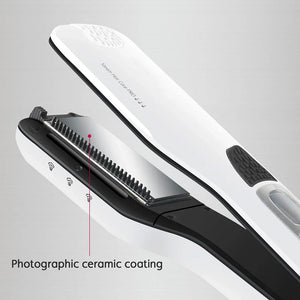 Steam Flat Iron with Ceramic & Tourmaline Plates