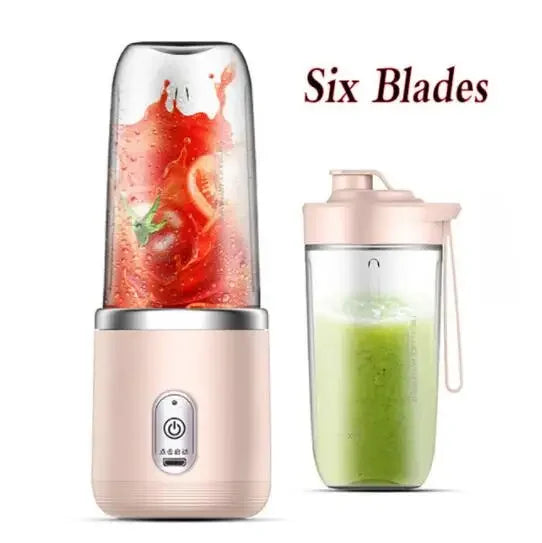Portable Electric Fruit Juicer And Smoothie Blender