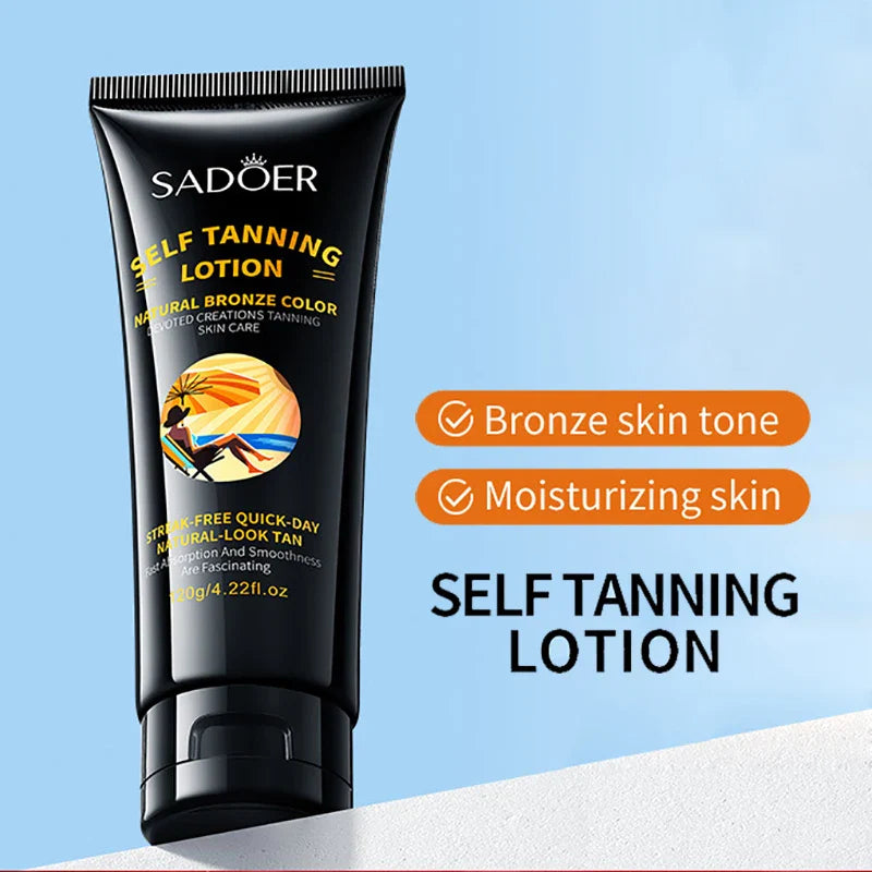 Self Tanning Lotion For Face And Body, Sunless Tanner