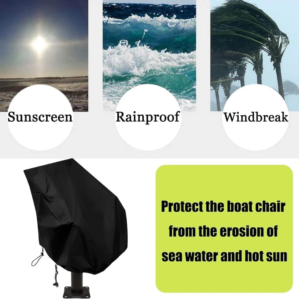 Waterproof Oxford Folding Chair And Boat Seat Cover