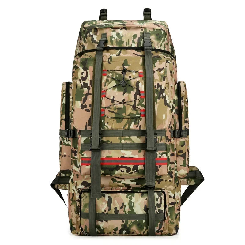 130L Hiking Backpack - Large Waterproof Outdoor Rucksack