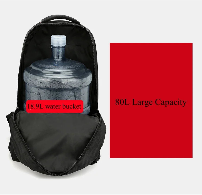 Outdoor Waterproof Hiking Backpack Large Capacity 80L