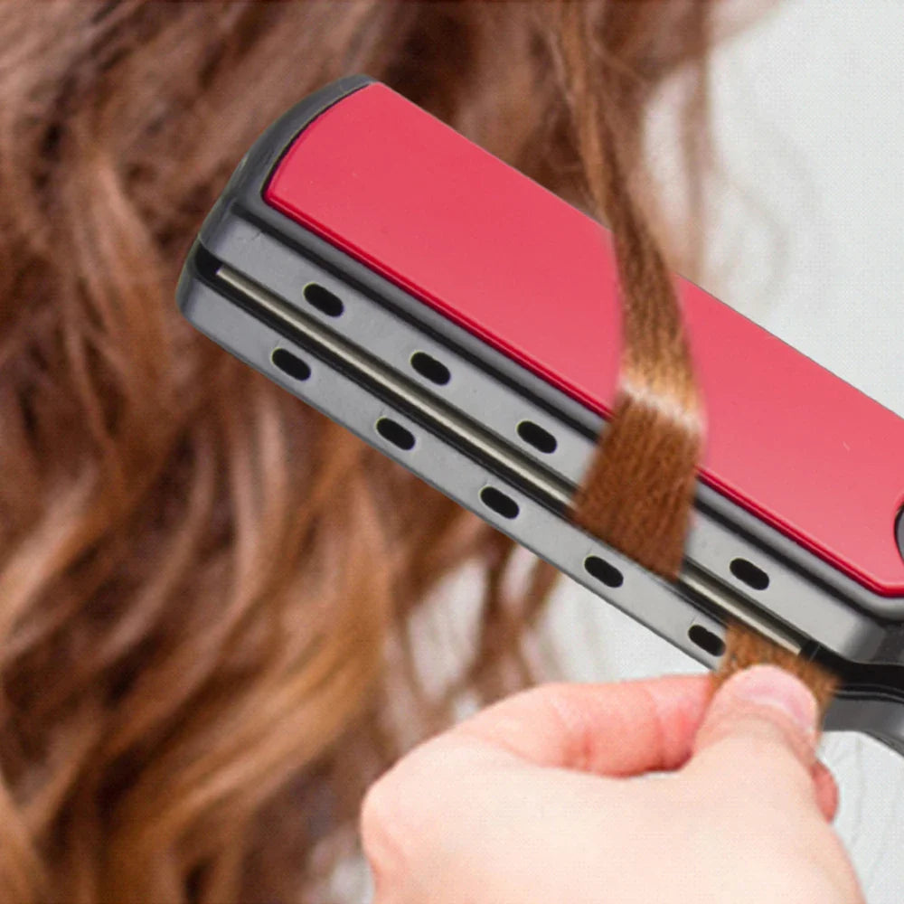 Professional Titanium Hair Straightener with Wide Nano Plates