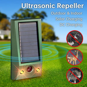 Ultrasonic Bird Pest Repellent with Solar Power