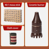 Scalp Moxibustion Therapy Massager with Moxa Stick