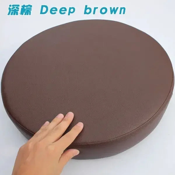 Waterproof Round Leather Cushion Seat Pad