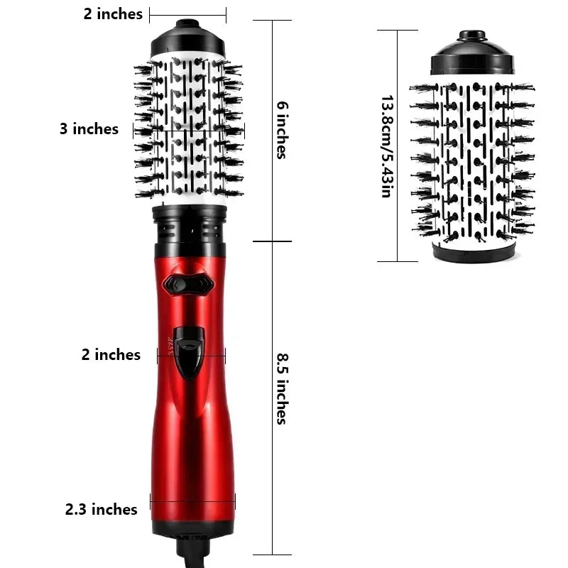 3 in 1 Rotating Hair Dryer Brush Styler