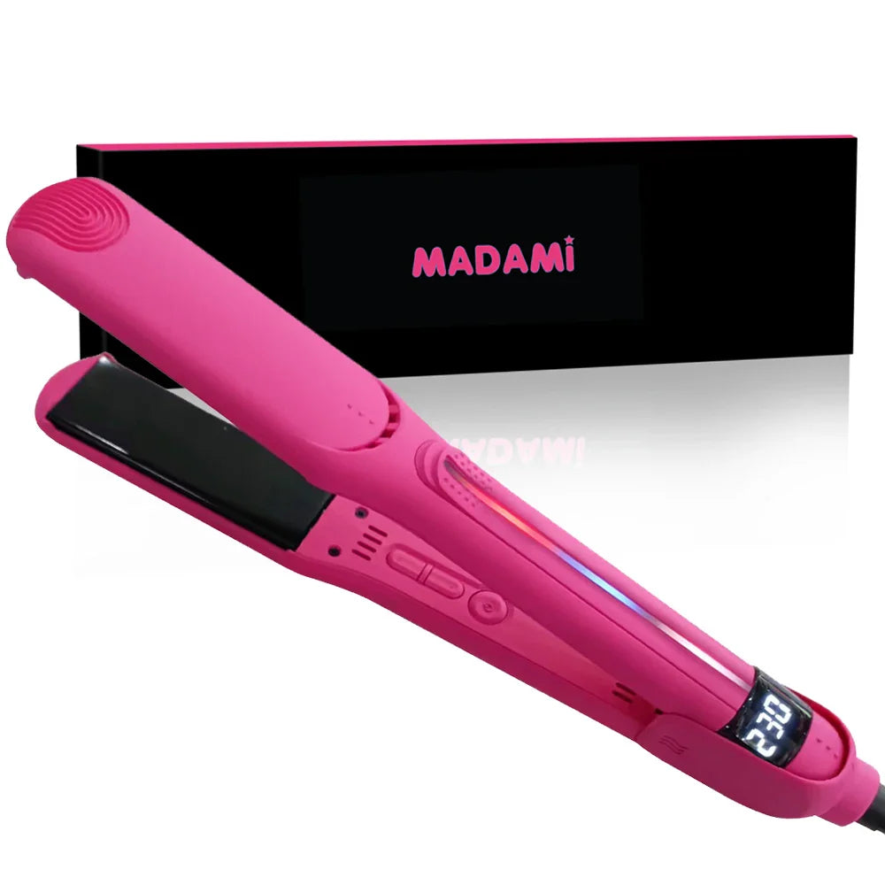 Infrared Ceramic Hair Straightener 450°F Dual Voltage
