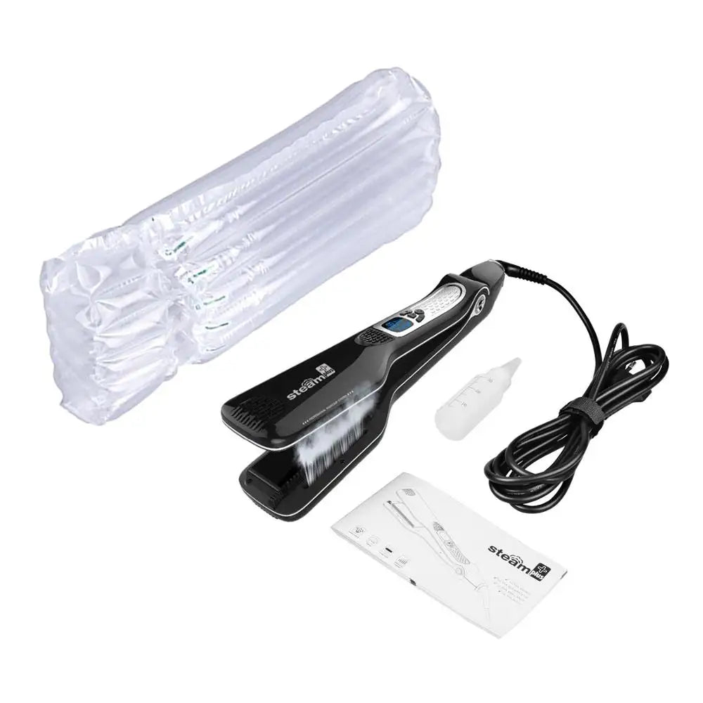 Steam Flat Iron with Ceramic & Tourmaline Plates