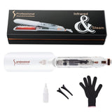 Infrared Steam Ceramic Hair Straightener with 450°F Heating