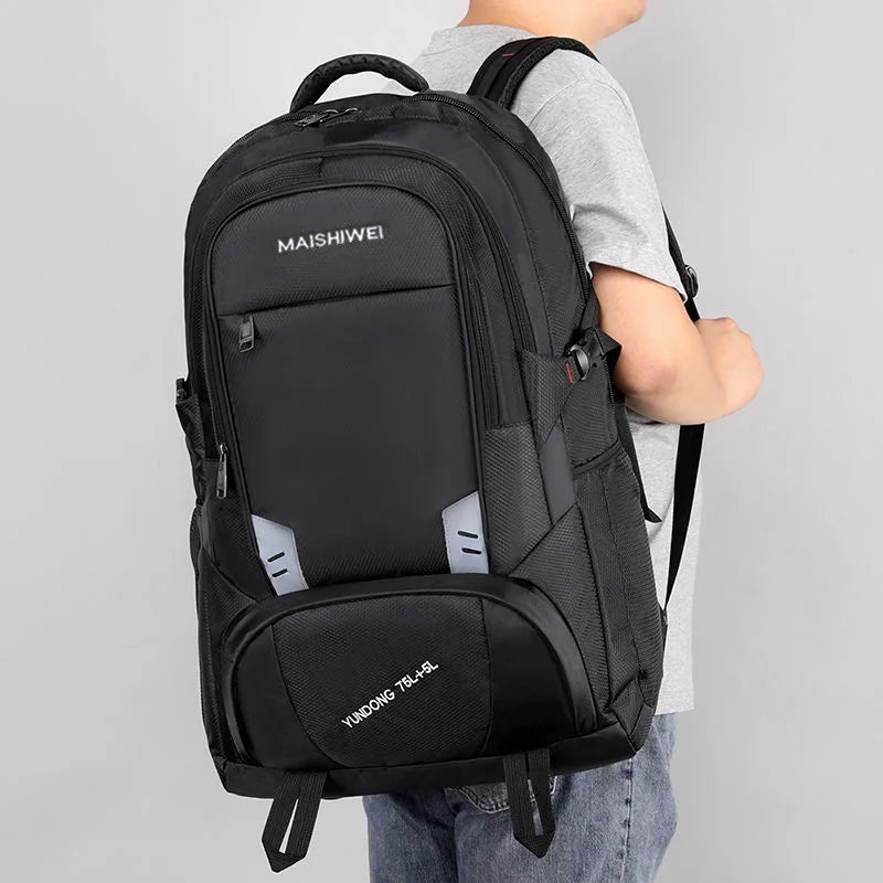 Outdoor Waterproof Hiking Backpack Large Capacity 80L
