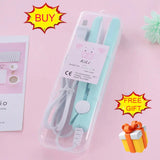 Mini Dual Voltage Hair Straightener & Curler