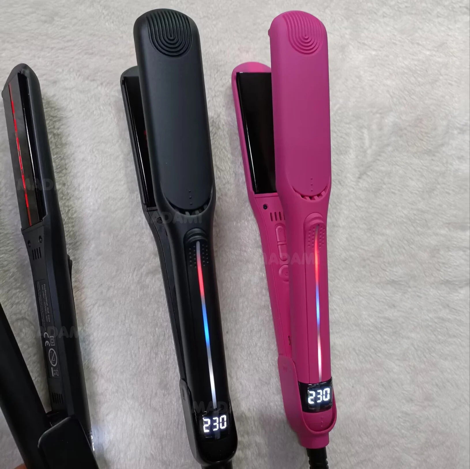 Infrared Ceramic Hair Straightener 450°F Dual Voltage