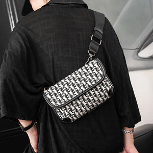 Canvas Messenger Bag Men Crossbody Shoulder Clutch