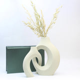 Set Of 3D Printed Hugging Vases For Home And Office Decor 1005007921266533-WHITE