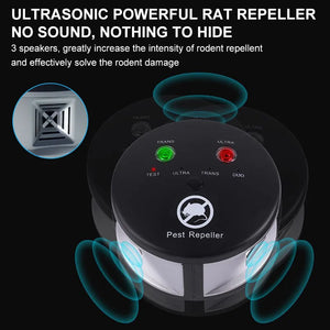 Ultrasonic Electronic Pest Repeller Indoor Control Device