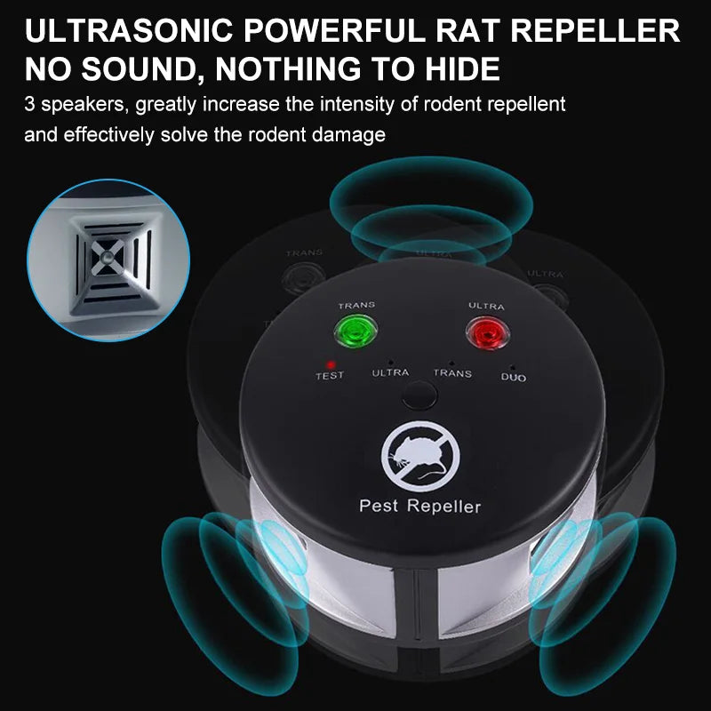 Ultrasonic Electronic Pest Repeller Indoor Control Device