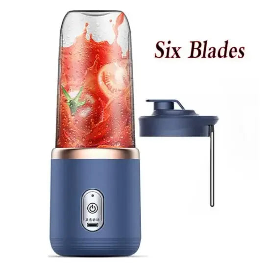 Portable Electric Fruit Juicer And Smoothie Blender