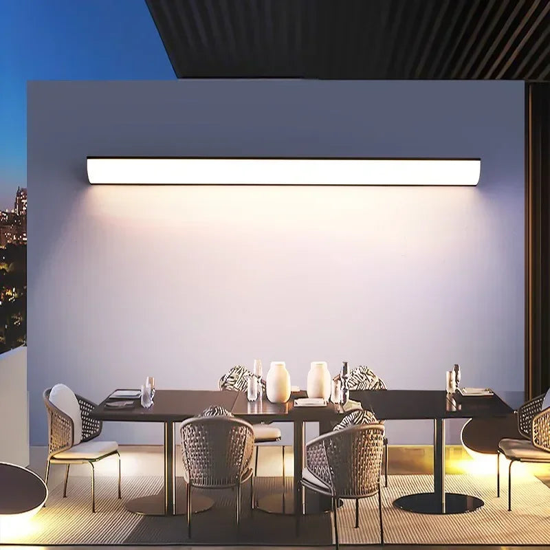 Minimalist Waterproof Outdoor LED Wall Lamp
