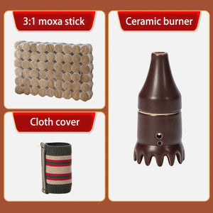 Scalp Moxibustion Therapy Massager with Moxa Stick