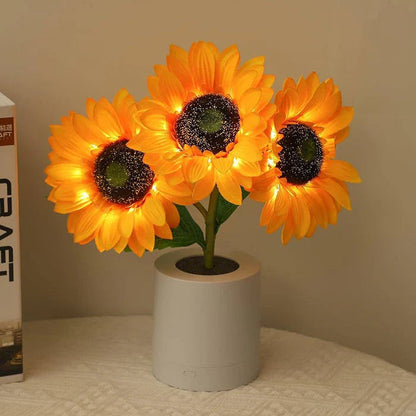 Creative Sunflower Table Lamp