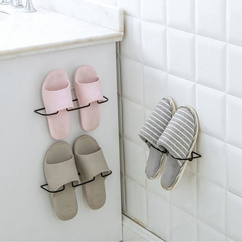 Shoe Rack Hanging Rack Adhesive Wall Hanging Shoe Rack Stereo Wall