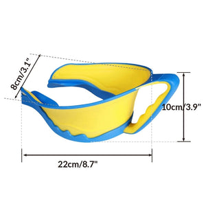Silicone Adjustable Baby Shower Cap for Bath & Sun Protection