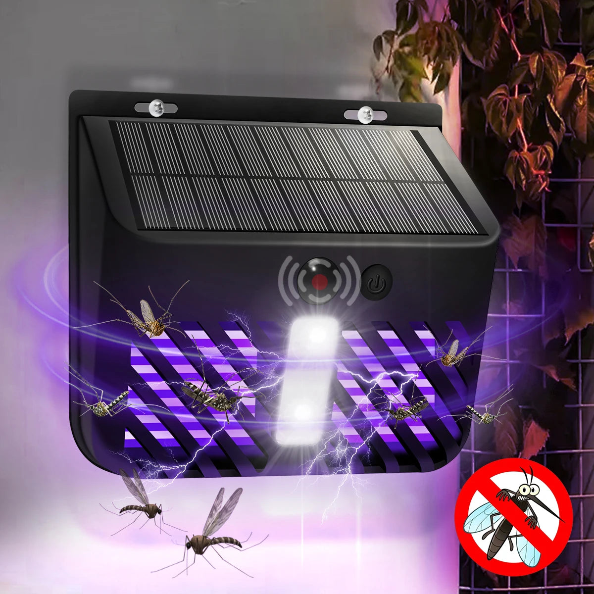 Solar Bug Zapper Outdoor Light With Motion Sensor And Ip65 Waterproof 1005007255323822-al