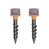 Solar Powered Animal Repeller Spiral Stake For Mice Snakes 1005009234398797-ZS057-1 2PCS