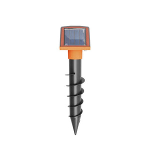 Solar Powered Animal Repeller Spiral Stake For Mice Snakes 1005009234398797-ZS057-1 2PCS