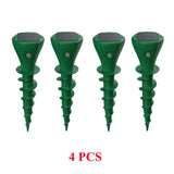 Solar Powered Sonic Mole Repellent Screw Stake With Three Vibration Modes 1005007291331493-4 PCS