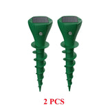 Solar Powered Sonic Mole Repellent Screw Stake With Three Vibration Modes 1005007291331493-4 PCS