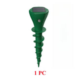 Solar Powered Sonic Mole Repellent Screw Stake With Three Vibration Modes 1005007291331493-4 PCS