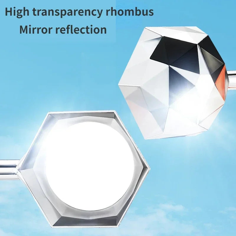 Solar Powered Ultrasonic Bird Repeller With Wind Rotation Reflective Flash 1005009149327350-No sound Reflective