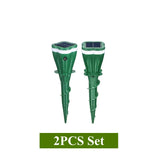 Solar Powered Ultrasonic Vibrating Pest Repellent Stakes For Lawn Garden 1005009897244102-4PCS