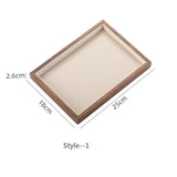 Stackable Walnut Wood Jewelry Storage Trays, Valentines Gifts For Her 1005006826400654-Style 2