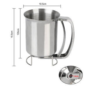 Stainless Steel Batter Dispenser Funnel With Trigger Handle And Stand 1005005488556052-al