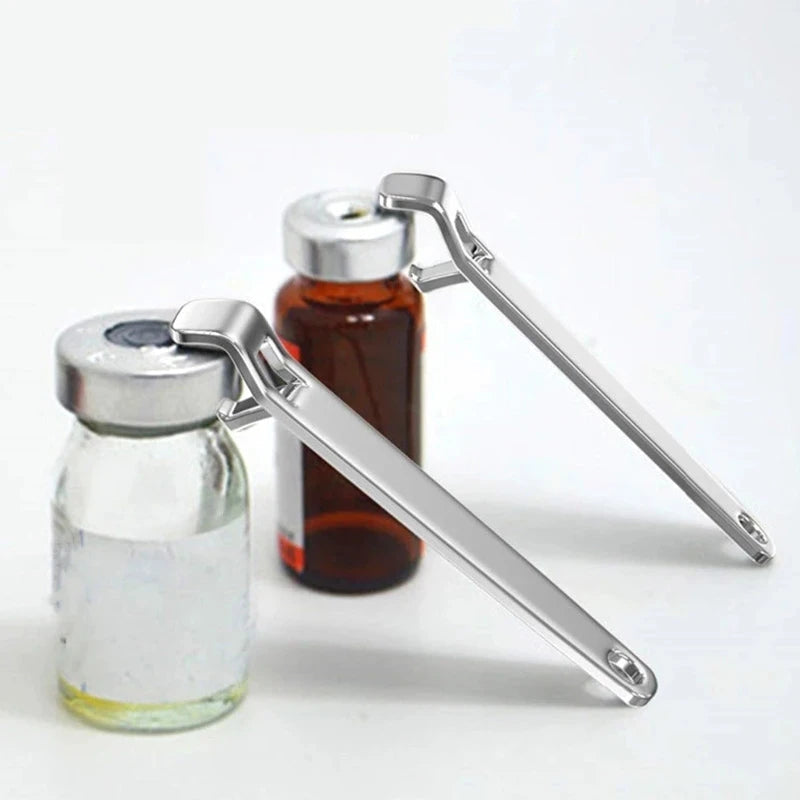 Stainless Steel Oral Liquid Vial Opener - Portable, Nurse, Doctor, Medical Tool