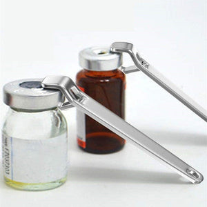 Stainless Steel Oral Liquid Vial Opener - Portable, Nurse, Doctor, Medical Tool