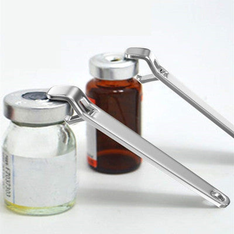 Stainless Steel Oral Liquid Vial Opener - Portable, Nurse, Doctor, Medical Tool
