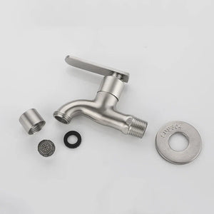Stainless Steel Single Cold Bibcock Faucet