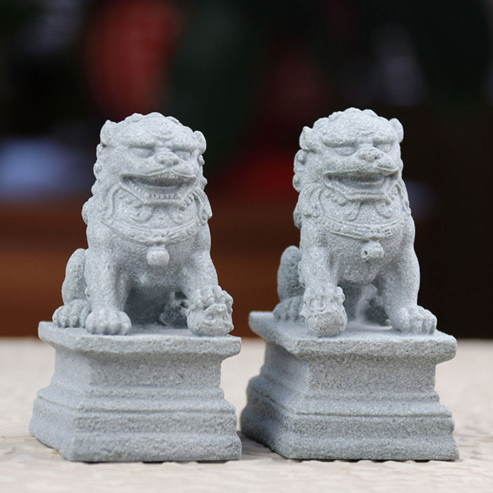 Dog Statues For Prosperity And Protection