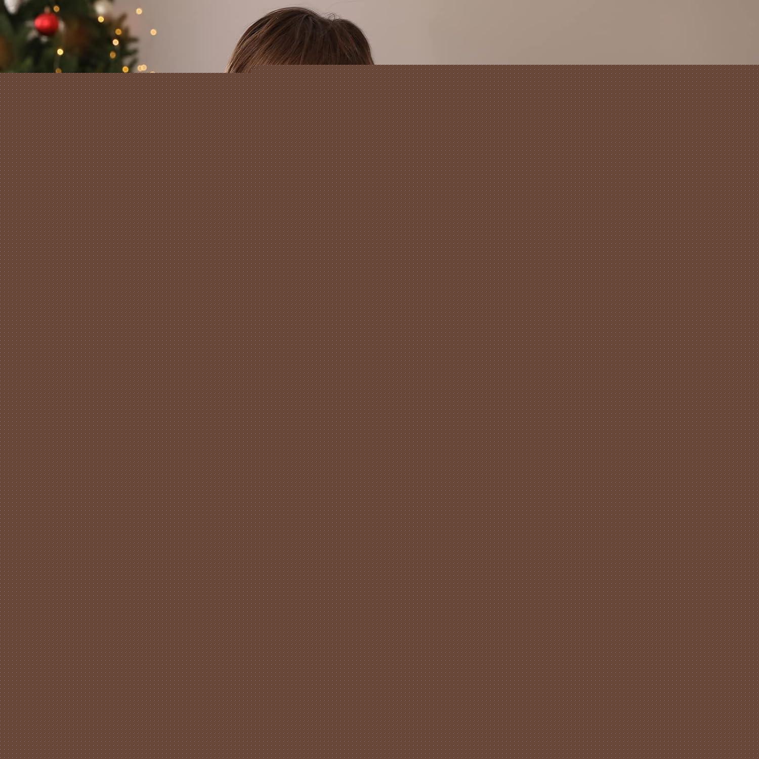 Train Toys with Luxury Tracks and Glowing Passenger, Christmas Train Sets for Around The Tree with Smokes, Lights & Sound